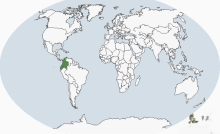 扁嘴山巨嘴鸟分布图